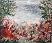 James Ensor The Tormens of St.Anthony oil painting